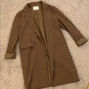 Oak + Fort long blazer